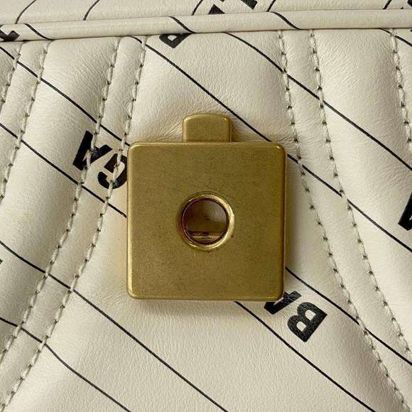 Gucci GG Marmont The Hacker Project Small Shoulder Bag White - Picture 8 of 14